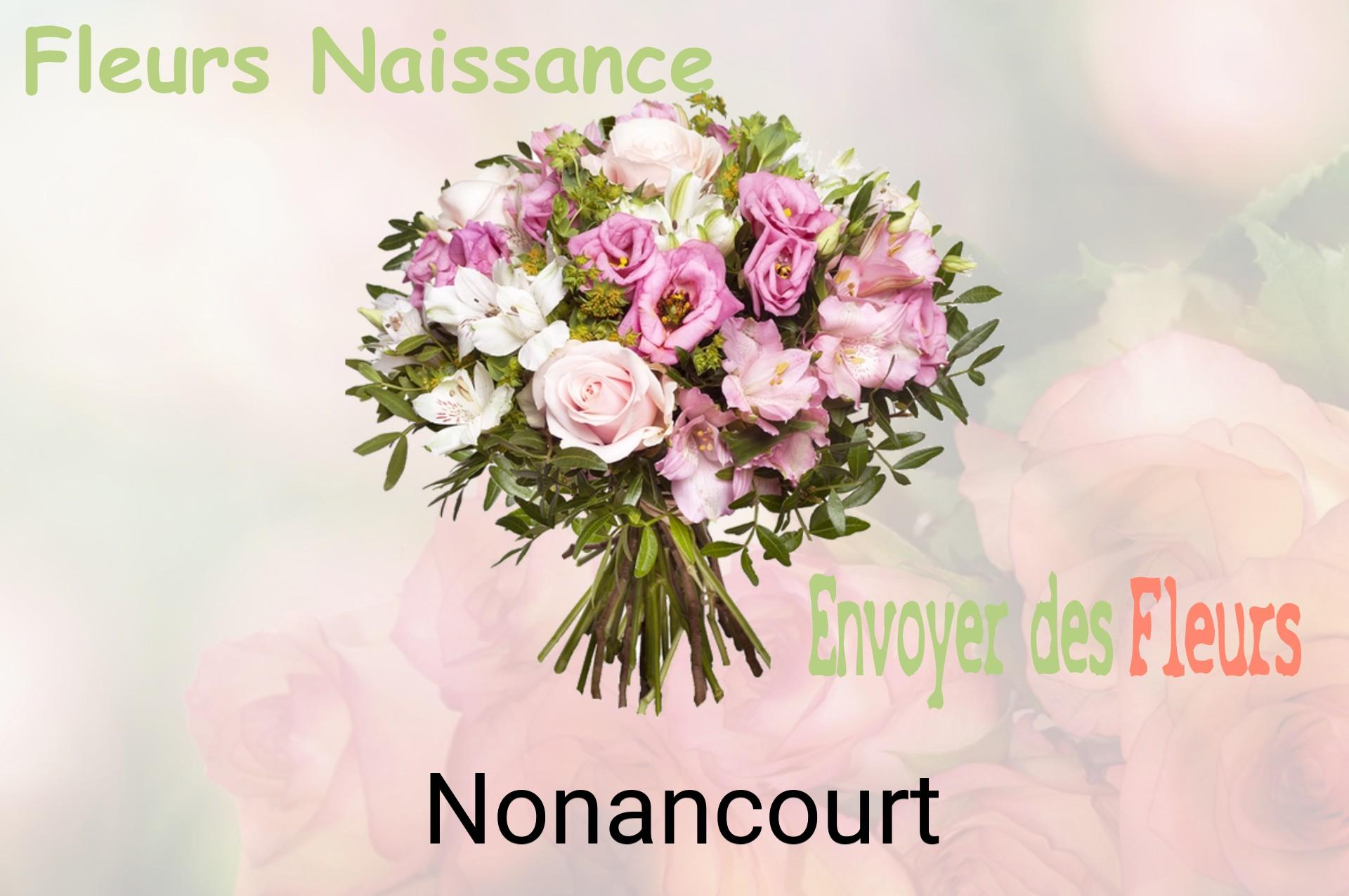 Bouquet de fleurs de naissance livré à Nonancourt